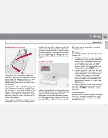 volvo c70 2013 owners manual rhd & lhd